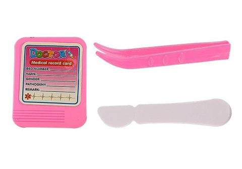 Zestaw Lekarski w Walizce Stetoskop Lusterko Biały LEAN Toys Zestaw Lekarski w Walizce Stetoskop Lusterko Biały LEAN Toys