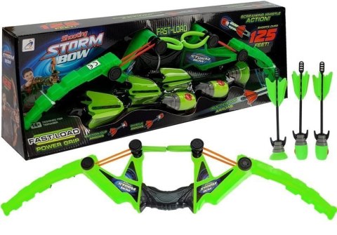 Zestaw Łuk 3 Strzały Sportowy Zielony 58 cm LEAN Toys Zestaw Łuk 3 Strzały Sportowy Zielony 58 cm LEAN Toys
