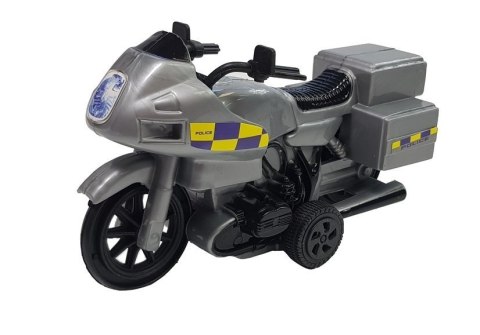 Zestaw Pojazdów Policja Światła Dźwięki LEAN Toys Zestaw Pojazdów Policja Światła Dźwięki LEAN Toys