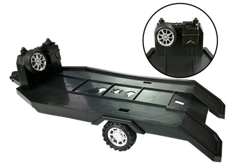 Zestaw Pojazdów Pomarańczowy Monster Truck Czerwone BMW Laweta 58 cm LEAN Toys Zestaw Pojazdów Pomarańczowy Monster Truck Czerwone BMW Laweta 58 cm LEAN Toys