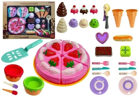 Zestaw Słodkości do Zabawy w Cukiernię Ciasto Lody LEAN Toys Zestaw Słodkości do Zabawy w Cukiernię Ciasto Lody LEAN Toys