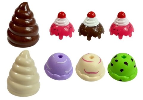 Zestaw Słodkości do Zabawy w Cukiernię Ciasto Lody LEAN Toys Zestaw Słodkości do Zabawy w Cukiernię Ciasto Lody LEAN Toys
