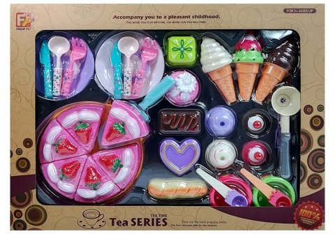 Zestaw Słodkości do Zabawy w Cukiernię Ciasto Lody LEAN Toys Zestaw Słodkości do Zabawy w Cukiernię Ciasto Lody LEAN Toys