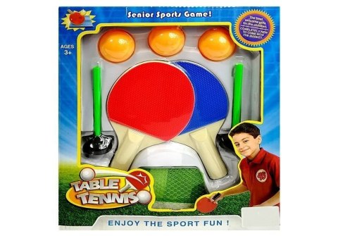 Zestaw do Tenisa Stołowego Paletki Siatka Piłeczki LEAN Toys Zestaw do Tenisa Stołowego Paletki Siatka Piłeczki LEAN Toys