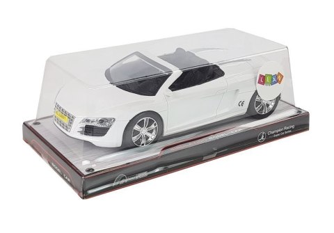 Autko z Napędem Frykcyjnym Kabriolet Białe 1:18 LEAN Toys Autko z Napędem Frykcyjnym Kabriolet Białe 1:18 LEAN Toys