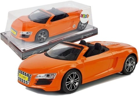 Autko z Napędem Frykcyjnym Kabriolet Pomarańczowe 1:18 LEAN Toys Autko z Napędem Frykcyjnym Kabriolet Pomarańczowe 1:18 LEAN Toys