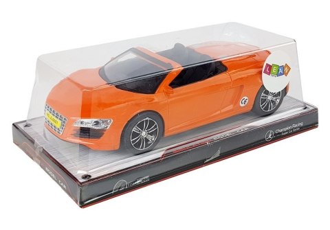 Autko z Napędem Frykcyjnym Kabriolet Pomarańczowe 1:18 LEAN Toys Autko z Napędem Frykcyjnym Kabriolet Pomarańczowe 1:18 LEAN Toys
