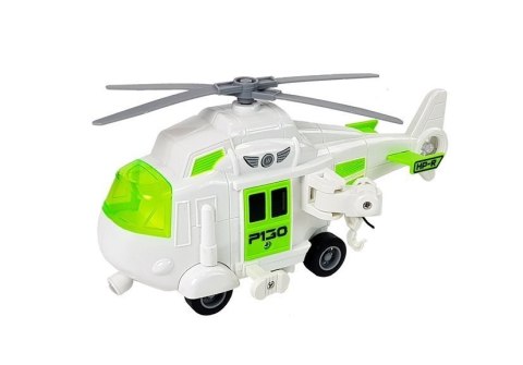 Auto Transporter na Baterie 1:16 z Helikopterem LEAN Toys Auto Transporter na Baterie 1:16 z Helikopterem LEAN Toys