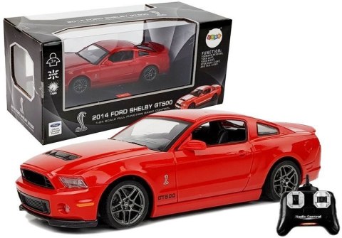 Auto Zdalnie Sterowane Ford Shelby GT500 Czerwony 7.5 km/h 2.4 G LEAN Toys Auto Zdalnie Sterowane Ford Shelby GT500 Czerwony 7.5 km/h 2.4 G LEAN Toys