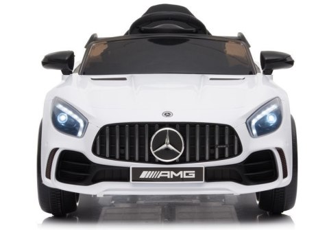 Auto na akumulator Mercedes AMG GT R Biały LEAN CARS Auto na akumulator Mercedes AMG GT R Biały LEAN CARS