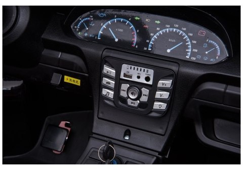 Auto na akumulator YSA021A Czarny Lakierowany LEAN CARS Auto na akumulator YSA021A Czarny Lakierowany LEAN CARS