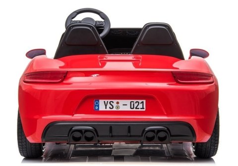 Auto na akumulator YSA021A Czerwony Lakierowany LEAN CARS Auto na akumulator YSA021A Czerwony Lakierowany LEAN CARS