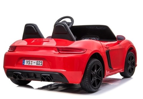 Auto na akumulator YSA021A Czerwony Lakierowany LEAN CARS Auto na akumulator YSA021A Czerwony Lakierowany LEAN CARS