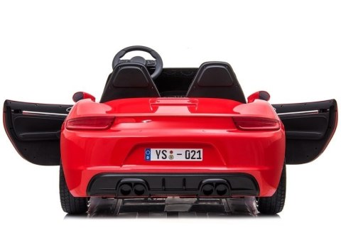 Auto na akumulator YSA021A Czerwony Lakierowany LEAN CARS Auto na akumulator YSA021A Czerwony Lakierowany LEAN CARS
