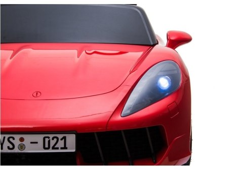 Auto na akumulator YSA021A Czerwony Lakierowany LEAN CARS Auto na akumulator YSA021A Czerwony Lakierowany LEAN CARS