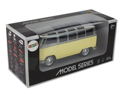 Autobus Resorak z Napędem Frykcyjnym Na Baterie Światła Dźwięki Żółty LEAN Toys Autobus Resorak z Napędem Frykcyjnym Na Baterie Światła Dźwięki Żółty LEAN Toys