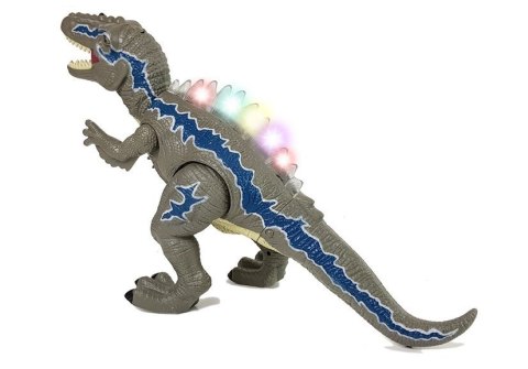 Dinozaur Zdalnie Sterowany Tyranozaur Świeci Szary LEAN Toys Dinozaur Zdalnie Sterowany Tyranozaur Świeci Szary LEAN Toys