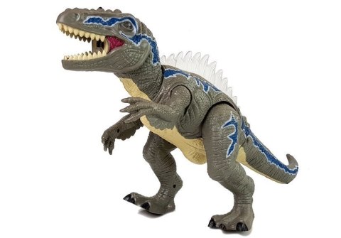 Dinozaur Zdalnie Sterowany Tyranozaur Świeci Szary LEAN Toys Dinozaur Zdalnie Sterowany Tyranozaur Świeci Szary LEAN Toys