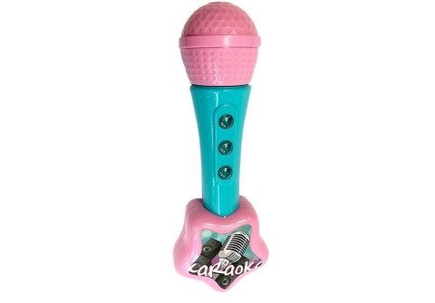 Gitara Z Mikrofonem Zestaw Do Karaoke Światła Dźwięki LEAN Toys Gitara Z Mikrofonem Zestaw Do Karaoke Światła Dźwięki LEAN Toys