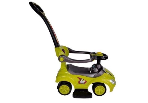 Jeździk z Pchaczem Mega Car 3w1 Żółty LEAN CARS Jeździk z Pchaczem Mega Car 3w1 Żółty LEAN CARS