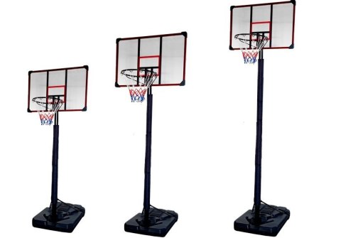 Kosz do Koszykówki Mobilny Regulowany Stojak 200-305cm LEAN Sport Kosz do Koszykówki Mobilny Regulowany Stojak 200-305cm LEAN Sport