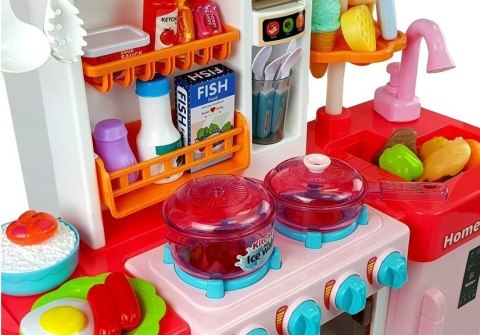 Kuchnia Muzyczna ze Światłami i Wodą Przybory Kuchenne Akcesoria Różowa LEAN Toys Kuchnia Muzyczna ze Światłami i Wodą Przybory Kuchenne Akcesoria Różowa LEAN Toys