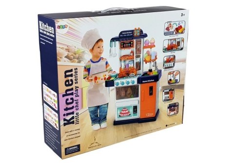 Kuchnia Muzyczna ze Światłami i Wodą Przybory Kuchenne Akcesoria Różowa LEAN Toys Kuchnia Muzyczna ze Światłami i Wodą Przybory Kuchenne Akcesoria Różowa LEAN Toys