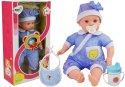 Lalka Bobas 45 cm Niebieskie Ubranie LEAN Toys
