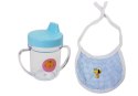 Lalka Bobas 45 cm Niebieskie Ubranie LEAN Toys