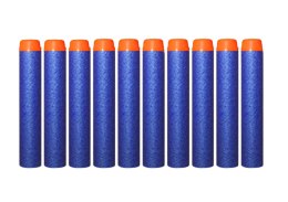 Miękkie Naboje Piankowe Do Pistoletów 10 Sztuk Niebieskie LEAN TOYS