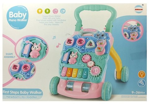 Pchacz Edukacyjny dla Niemowlęcia z Pianinkiem LEAN Toys Pchacz Edukacyjny dla Niemowlęcia z Pianinkiem LEAN Toys