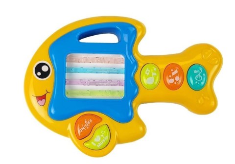 Pianinko i Gitara na Baterie Papuga Rybka LEAN Toys Pianinko i Gitara na Baterie Papuga Rybka LEAN Toys