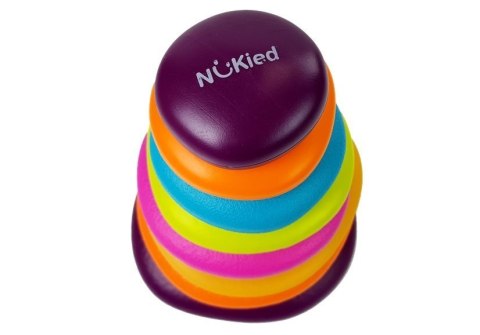 Piramidka Kolorowe Obręcze dla Niemowlaka LEAN Toys Piramidka Kolorowe Obręcze dla Niemowlaka LEAN Toys