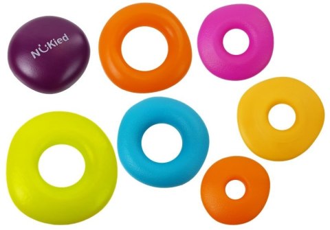 Piramidka Kolorowe Obręcze dla Niemowlaka LEAN Toys Piramidka Kolorowe Obręcze dla Niemowlaka LEAN Toys