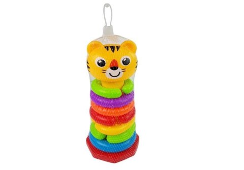 Piramidka dla Niemowlaka Obręcze LEAN Toys Piramidka dla Niemowlaka Obręcze LEAN Toys