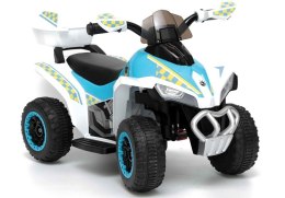 Quad na Akumulator GTS1188-A Biały Policyjny LEAN CARS