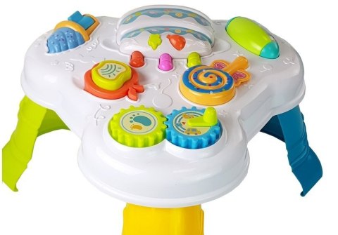 Stolik Edukacyjny Urodzinowy Słodycze z Dźwiękami dla Niemowlaka LEAN Toys Stolik Edukacyjny Urodzinowy Słodycze z Dźwiękami dla Niemowlaka LEAN Toys