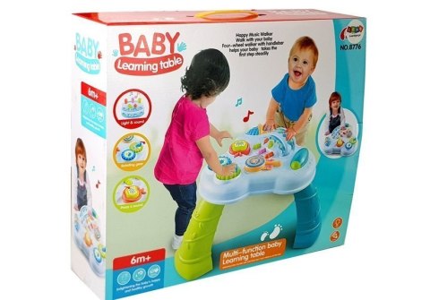 Stolik Edukacyjny Urodzinowy Słodycze z Dźwiękami dla Niemowlaka LEAN Toys Stolik Edukacyjny Urodzinowy Słodycze z Dźwiękami dla Niemowlaka LEAN Toys