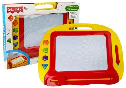Tablica Znikopis Czerwony z Pieczątkami LEAN Toys Tablica Znikopis Czerwony z Pieczątkami LEAN Toys