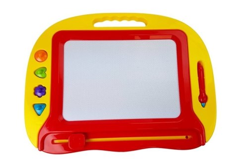 Tablica Znikopis Czerwony z Pieczątkami LEAN Toys Tablica Znikopis Czerwony z Pieczątkami LEAN Toys