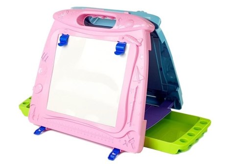 Tablica do Rysowania Dwustronna Pisaki Magnesy LEAN Toys Tablica do Rysowania Dwustronna Pisaki Magnesy LEAN Toys