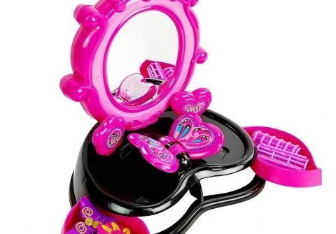 Toaletka Fryzjer Urządzenie do Zaplatania Warkoczy z Lustrem LEAN Toys Toaletka Fryzjer Urządzenie do Zaplatania Warkoczy z Lustrem LEAN Toys