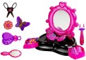 Toaletka Fryzjer Urządzenie do Zaplatania Warkoczy z Lustrem LEAN Toys