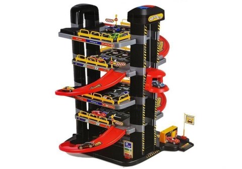Tor Parking Garaż 5-poziomowy na Baterie Światła Winda LEAN Toys Tor Parking Garaż 5-poziomowy na Baterie Światła Winda LEAN Toys