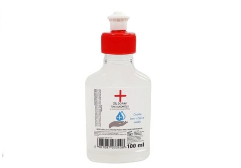 Żel do Dezynfekcji Rąk Antybakteryjny 70% 100ml LEAN Żel do Dezynfekcji Rąk Antybakteryjny 70% 100ml LEAN