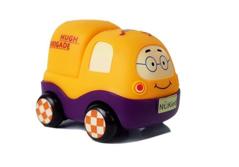 Zestaw Autek Policja Ambulans dla Niemowlaka z Napędem 4el LEAN Toys Zestaw Autek Policja Ambulans dla Niemowlaka z Napędem 4el LEAN Toys