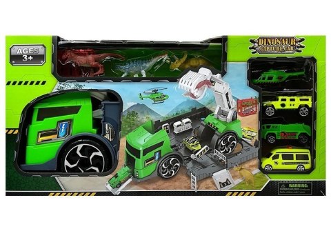 Zestaw Ciężarówka z Dinozaurami Transporter LEAN Toys Zestaw Ciężarówka z Dinozaurami Transporter LEAN Toys