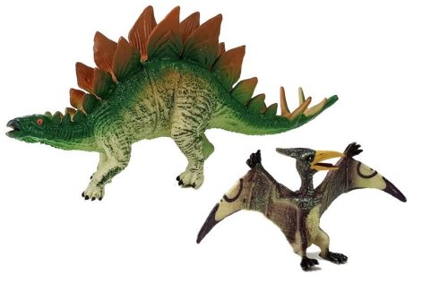 Zestaw Figurek Dinozaur Stegosaurus , Pteranodon LEAN Toys Zestaw Figurek Dinozaur Stegosaurus , Pteranodon LEAN Toys