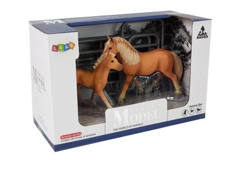 Zestaw Figurek Zwierzęta Konie Zagroda Źrebie Kucyk Farma LEAN Toys Zestaw Figurek Zwierzęta Konie Zagroda Źrebie Kucyk Farma LEAN Toys
