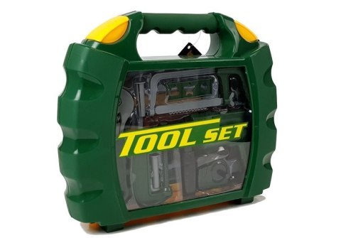 Zestaw Narzędzi dla Majsterkowicza w Walizce Zielony LEAN Toys Zestaw Narzędzi dla Majsterkowicza w Walizce Zielony LEAN Toys